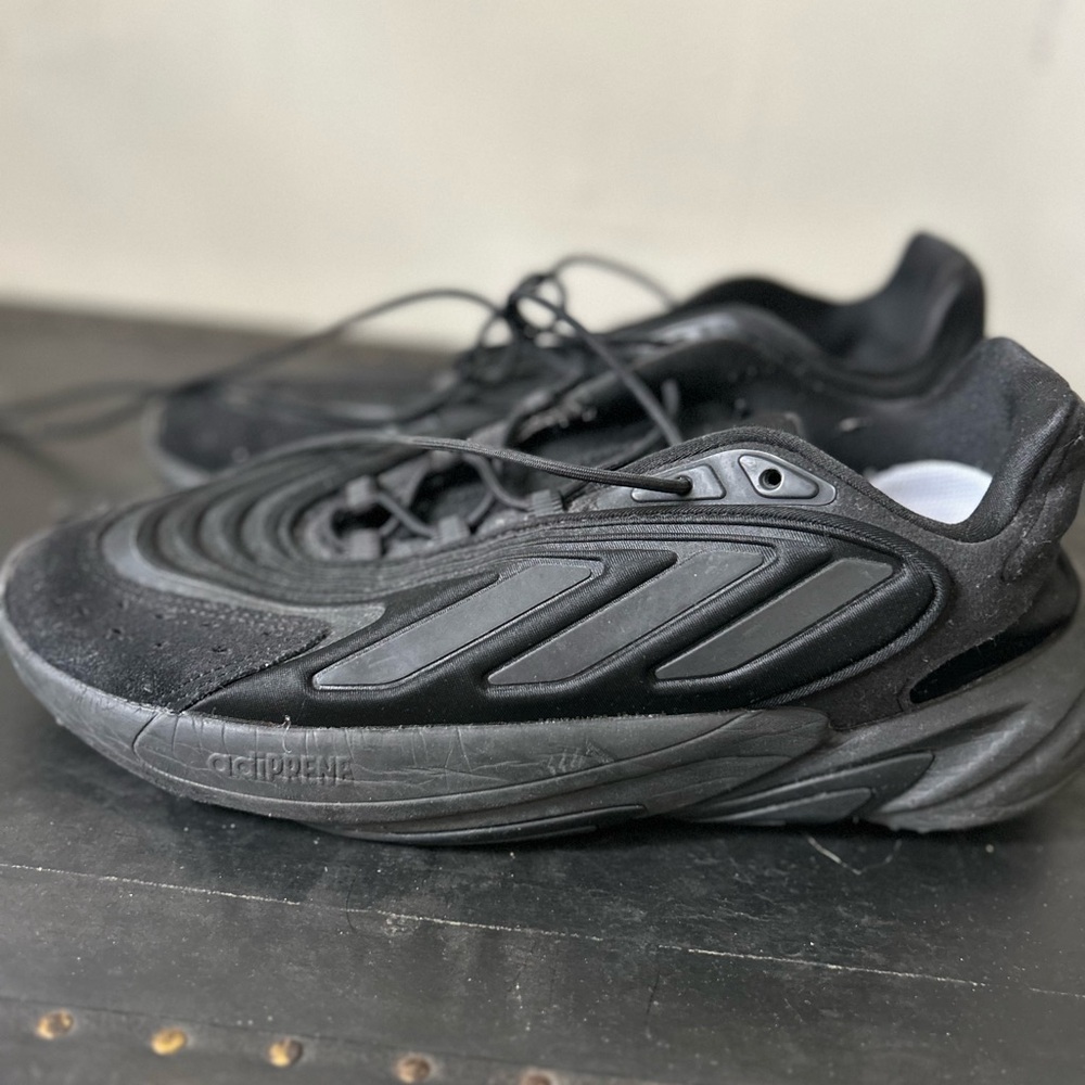 Adidas Triple Black Athletic Shoes